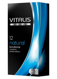 Классические презервативы VITALIS PREMIUM natural - 12 шт. - Vitalis - купить с доставкой в Балаково