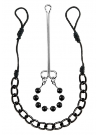 Интимные украшения с бусинами NIPPLE   CLIT JEWELRY - Pipedream - купить с доставкой в Балаково