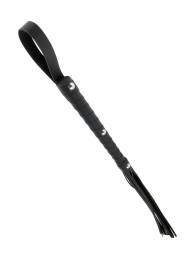 Чёрная плетка Deluxe Cat O  Nine - 62 см. - Pipedream - купить с доставкой в Балаково