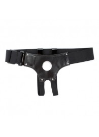 Универсальные лаковые трусики для страпона - БДСМ Арсенал - купить с доставкой в Балаково