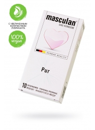 Супертонкие презервативы Masculan Pur - 10 шт. - Masculan - купить с доставкой в Балаково