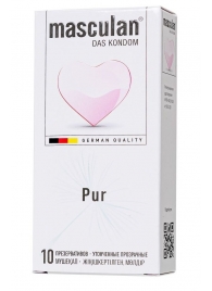 Супертонкие презервативы Masculan Pur - 10 шт. - Masculan - купить с доставкой в Балаково
