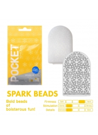 Карманный мастурбатор Spark Beads - Tenga - в Балаково купить с доставкой