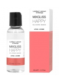 Смазка на силиконовой основе Mixgliss Happy - 50 мл. - Mixgliss - купить с доставкой в Балаково