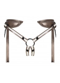 Бронзовый пояс для насадок Desirous Harness - Strap-on-me - купить с доставкой в Балаково