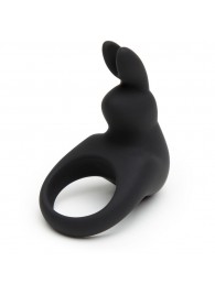 Черное эрекционное виброкольцо Happy Rabbit Rechargeable Rabbit Cock Ring - Happy Rabbit - в Балаково купить с доставкой