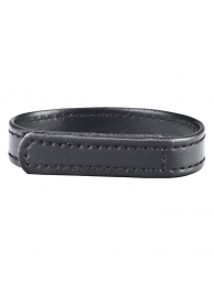 Кольцо на пенис из искусственной кожи на липучке VELCRO COCK RING - 5 см. - BlueLine - в Балаково купить с доставкой
