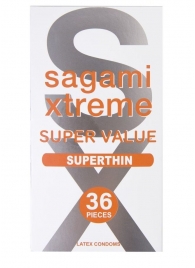 Ультратонкие презервативы Sagami Xtreme Superthin - 36 шт. - Sagami - купить с доставкой в Балаково