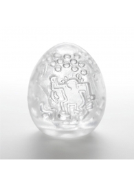 Мастурбатор-яйцо Keith Haring EGG DANCE - Tenga - в Балаково купить с доставкой