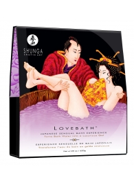 Соль для ванны Lovebath Sensual lotus, превращающая воду в гель - 650 гр. - Shunga - купить с доставкой в Балаково