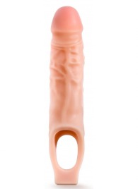 Телесная насадка на пенис 9 Inch Cock Sheath Extender - 22,2 см. - Blush Novelties - в Балаково купить с доставкой
