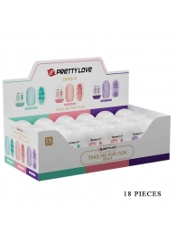 Набор из 18 мастурбаторов Take me for Fun - Baile - в Балаково купить с доставкой