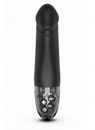 Черный вибратор с электростимуляцией Real Deal Neal - 16,5 см. - MyStim - купить с доставкой в Балаково