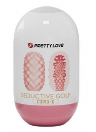 Розовый мастурбатор-яйцо Seductive Golf - Baile - в Балаково купить с доставкой
