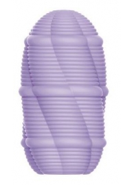 Сиреневый мастурбатор-яйцо Smooth Stripes - Baile - в Балаково купить с доставкой