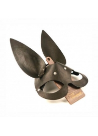 Черная гладкая маска  Зайка  с длинными ушками - Crazy Handmade - купить с доставкой в Балаково