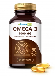 Пищевая добавка SuperCaps OMEGA-3 - 50 капсул (1000 мг) - SuperCaps - купить с доставкой в Балаково