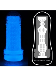 Светящийся в темноте мастурбатор Lumino Play Masturbator Pocketed - Lovetoy - в Балаково купить с доставкой
