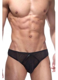 Черные трусы-слипы с блестящей окантовкой - La Blinque купить с доставкой