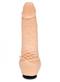 Телесная насадка-фаллос с шипами для массажа клитора - 17,8 см. - LOVETOY (А-Полимер) - купить с доставкой в Балаково