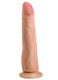 Фаллоимитатор-реалистик на подошве-присоске - 20 см. - LOVETOY (А-Полимер)