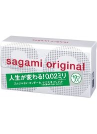 Ультратонкие презервативы Sagami Original 0.02 - 10 шт. - Sagami - купить с доставкой в Балаково