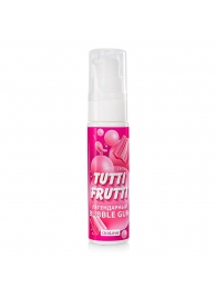 Интимный гель на водной основе Tutti-Frutti Bubble Gum - 30 гр. - Биоритм - купить с доставкой в Балаково
