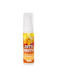 Интимный гель на водной основе Tutti-Frutti  Ванильный пудинг  - 30 гр. - Биоритм - купить с доставкой в Балаково