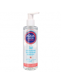 Гель-лубрикант на водной основе Aqua Comfort Aroma с ароматом персика - 195 гр. - Биоритм - купить с доставкой в Балаково