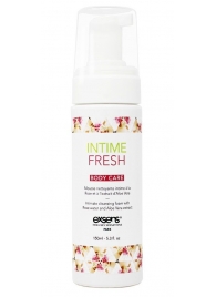 Органическая интимная очищающая пенка Intime Fresh - 150 мл. - Exsens - купить с доставкой в Балаково