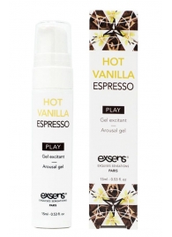 Возбуждающий гель Hot Vanilla Espresso Arousal Gel - 15 мл. - Exsens - купить с доставкой в Балаково