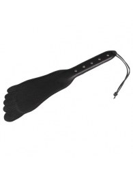 Чёрная хлопалка-ступня - 34,5 см. - Sitabella - купить с доставкой в Балаково