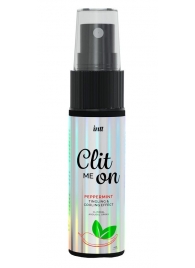 Клиторальный возбуждающий спрей Clit Me On Peppermint - 12 мл. - INTT - купить с доставкой в Балаково
