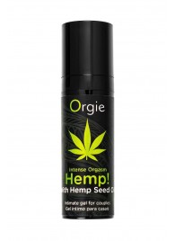 Возбуждающий интимный гель для пар ORGIE Hemp Intense Orgasm - 15 мл. - ORGIE - купить с доставкой в Балаково