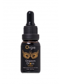 Возбуждающий гель для клитора ORGIE Orgasm Drops Vibe - 15 мл. - ORGIE - купить с доставкой в Балаково