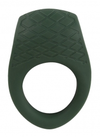 Зеленое эрекционное виброкольцо Luxurious Vibro Cock Ring - Orion - в Балаково купить с доставкой