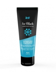 Лубрикант на водной основе Ice Black с ледяным эффектом - 50 мл. - INTT - купить с доставкой в Балаково