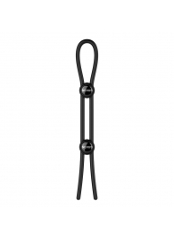 Черное эрекционное лассо Nexus Forge Double - Nexus Range - в Балаково купить с доставкой