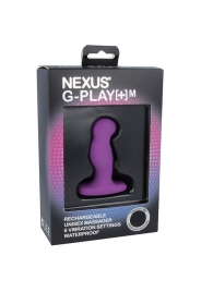 Фиолетовая вибровтулка Nexus G-Play+ M - Nexus Range - в Балаково купить с доставкой