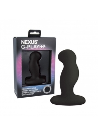 Черная вибровтулка Nexus G-Play+ L - Nexus Range - в Балаково купить с доставкой