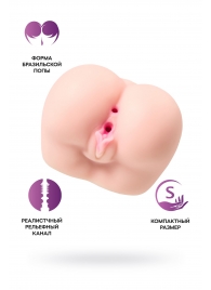 Реалистичный мастурбатор Paula с 2 любовными тоннелями - ToyFa - в Балаково купить с доставкой