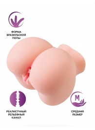 Реалистичный мастурбатор Giovanna - ToyFa - в Балаково купить с доставкой