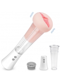 Автоматическая вакуумная помпа с реалистичной мягкой вставкой Max Kit - S-HANDE - в Балаково купить с доставкой