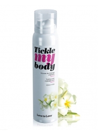 Массажная хрустящая пенка Tickle My Body Monoi с ароматом моной - 150 мл. - Love to Love - купить с доставкой в Балаково