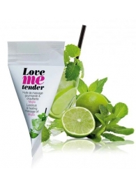 Съедобное согревающее массажное масло Love Me Tender Mojito с ароматом мохито - 10 мл. - Love to Love - купить с доставкой в Балаково