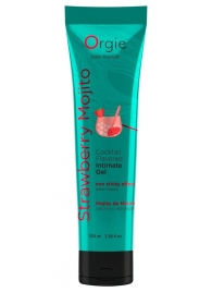 Съедобный интимный гель Orgie Lube Tube Cocktail Strawberry Mojito - 100 мл. - ORGIE - купить с доставкой в Балаково