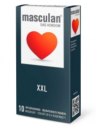 Презервативы увеличенного размера Masculan XXL - 10 шт. - Masculan - купить с доставкой в Балаково