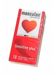 Презервативы Masculan Sensitive plus - 10 шт. - Masculan - купить с доставкой в Балаково