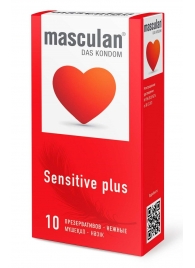 Презервативы Masculan Sensitive plus - 10 шт. - Masculan - купить с доставкой в Балаково