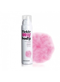 Массажная хрустящая пенка Tickle My Body Cotton Candy с ароматом сладкой ваты - 150 мл. - Love to Love - купить с доставкой в Балаково